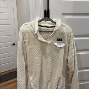 Simply Southern Cream Fleece Pullover